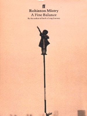 cover image of A fine balance